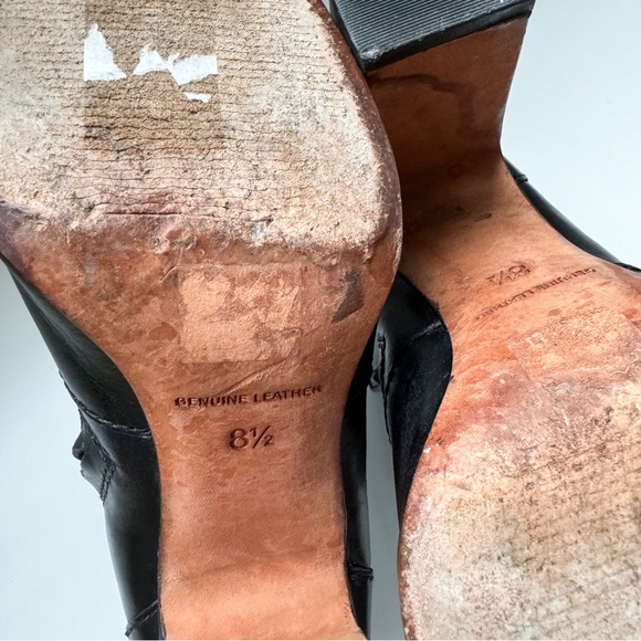 SOLD ✅Madewell Sutton Ankle Boots Black Leather Size 8.5 Womens - Picture 9 of 9